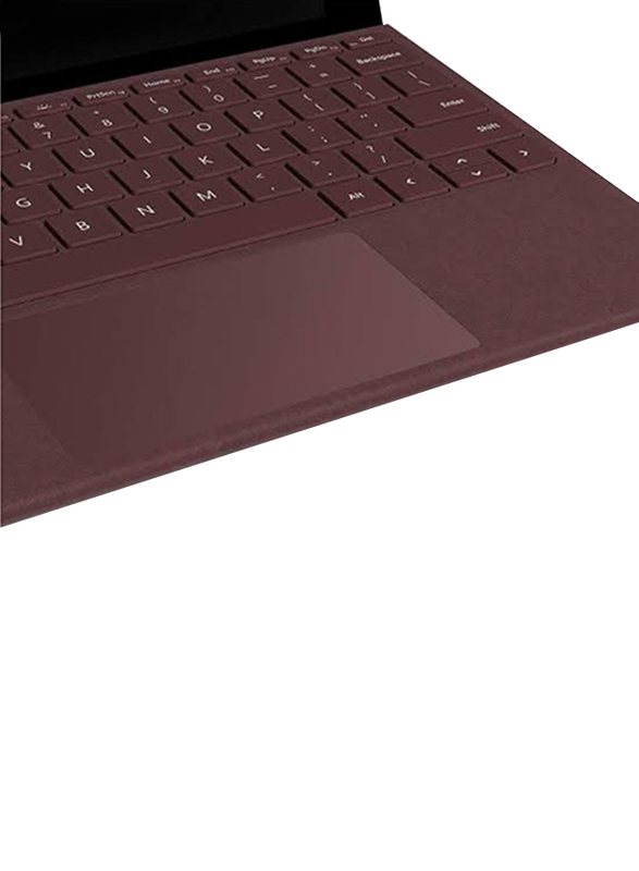 Microsoft Surface Pro Signature FFQ-00054 Wireless English/Arabic Keyboard, Burgundy