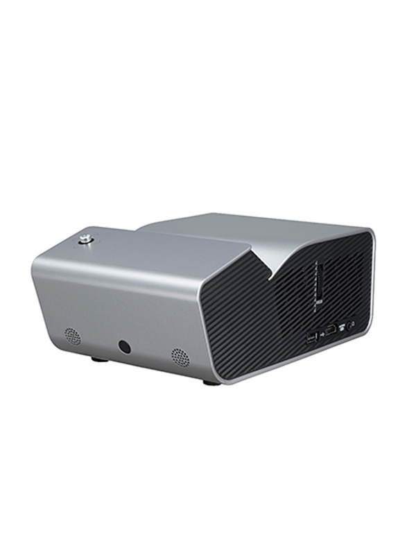 LG PH450UG HD DLP 3D Portable Projector, 450 Lumens, Ultra Short Throw, Wireless Screen Share/Bluetooth, Silver