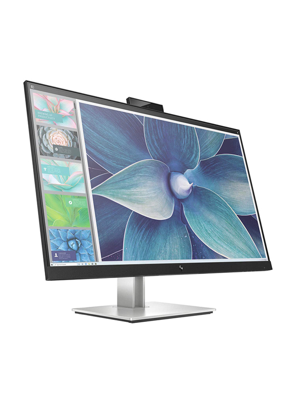 HP 27 Inch E27D G4 QHD LED Docking Monitor, 6PA56AS#ABV, Silver/Black