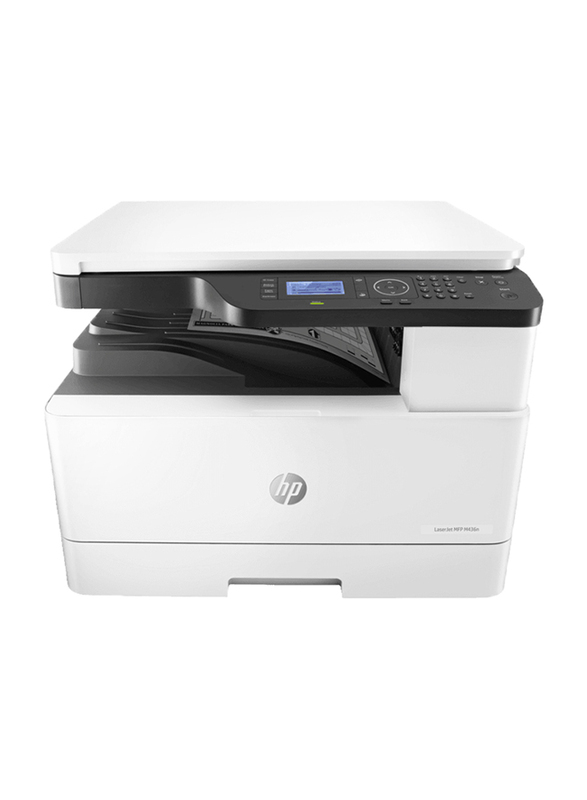 HP LaserJet MPF M436N W7U01A All-in-One Printer, White