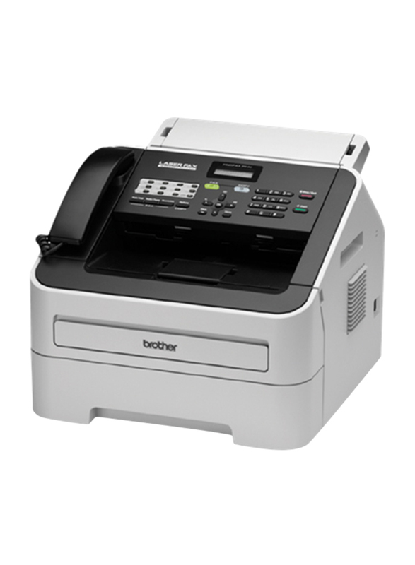 Brother FAX2840 Laser Fax Machine, Black/White