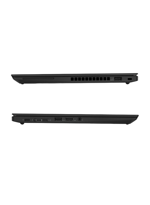 Lenovo ThinkPad T490s Laptop, 14" FHD Display, Intel Core i7-8565U 8th Gen 1.8GHz, 512GB SSD, 16GB RAM, Integrated Intel UHD Graphics 620, EN-AR KB, Win 10 Pro, 20NX002FAD, Black