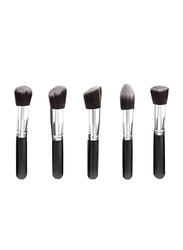 Professional 10 Pieces Synthetic Makeup Brushes Set, Black