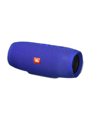 JBL Charge 3 Waterproof Portable Bluetooth Speaker, Blue