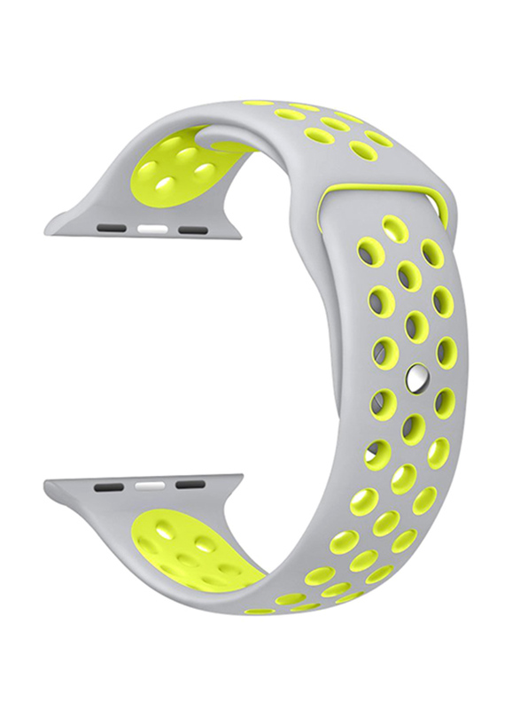 Ozone Apple Watch 40mm Series 4/38mm Series 3/2/1 Silicone Strap Replacement Wrist Band, Green