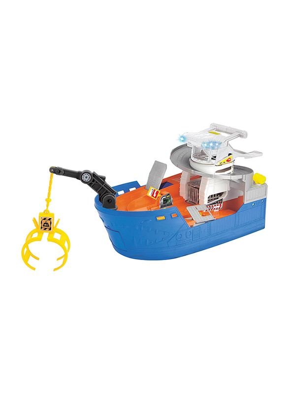 shark attack boat toy