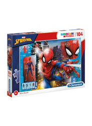 Clementoni 104-Piece Set Disney Spider-Man Super Color Puzzle