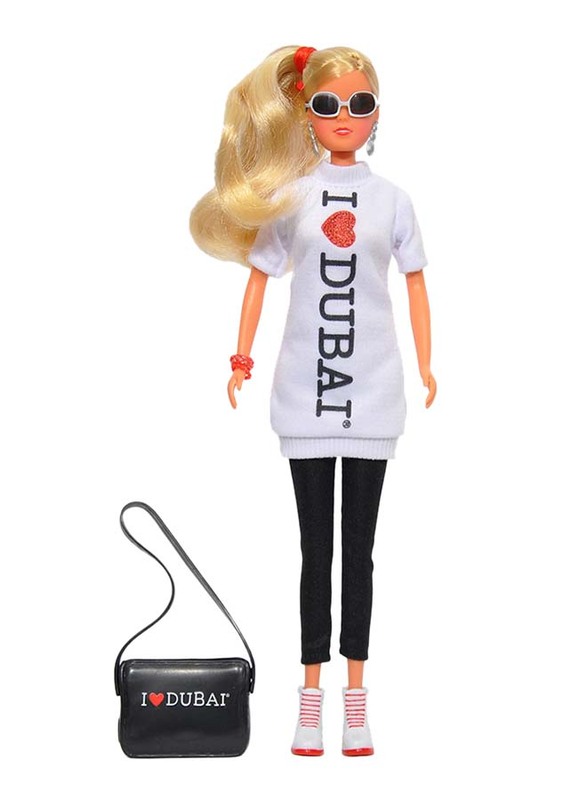 Simba I Love Dubai Doll with Shoulder Bag, Ages 3+