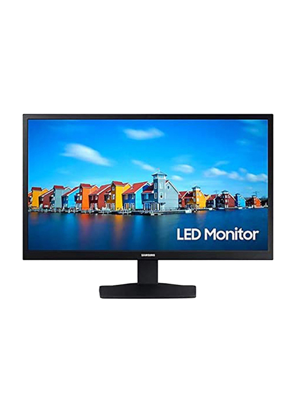 Samsung 19 Inch HD Flat LED Monitor with HDMI and VGA, LS19A330NHMXUE, Black