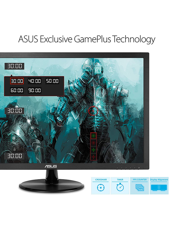 Asus 21.5-Inch Full HD LED Gaming Monitor, VP228HE, Black