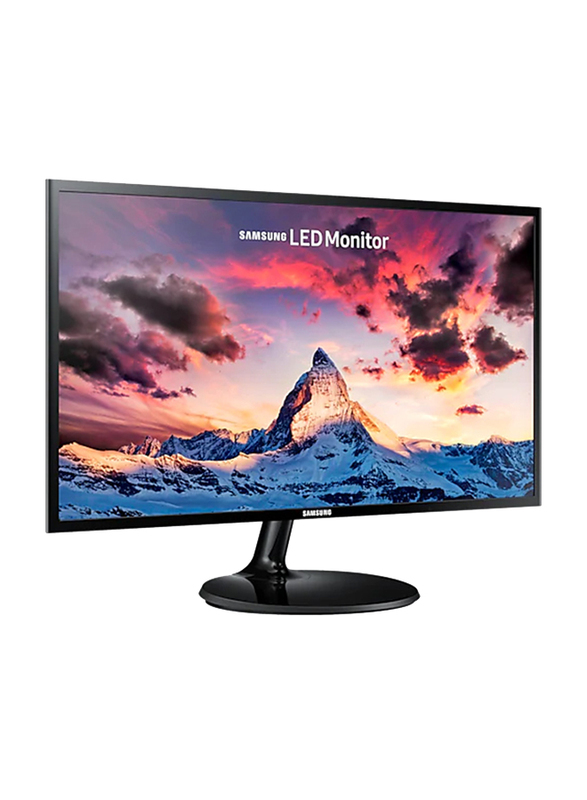 Samsung 24 Inch Super Slim FHD LED Monitor, LS24F350FHMXUE, Black