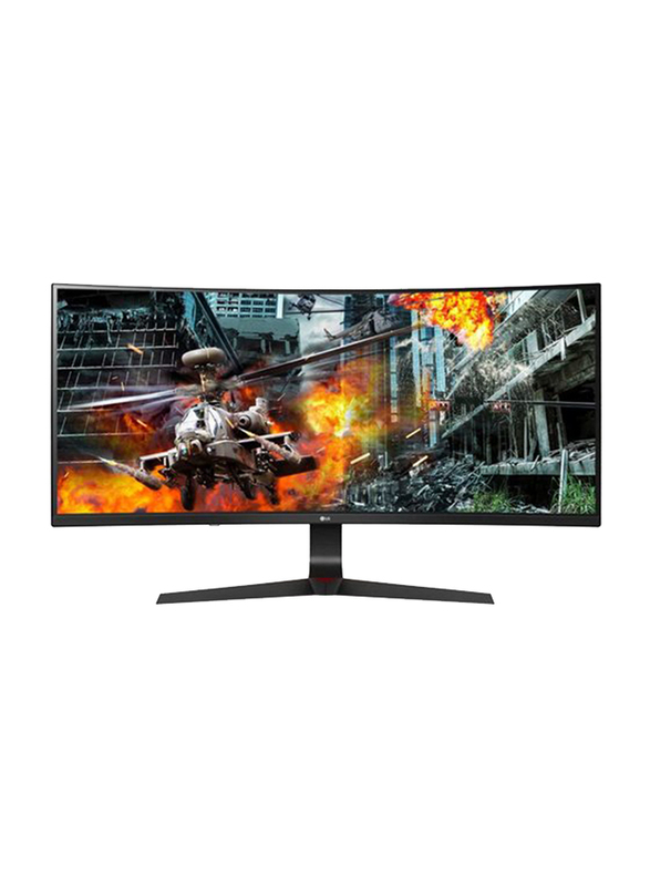 

LG 34 Inch Curved Ultra Wide FHD LED Gaming Monitor, IPS, 144Hz, 1ms MBR, G-Sync Compatible, 34GL750, Black