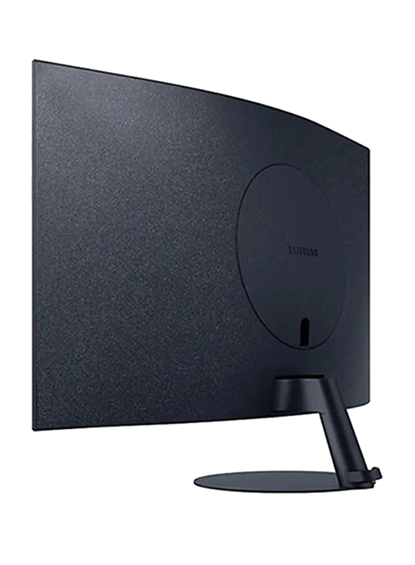 Samsung 24 Inch FHD Curved LED Gaming Monitor with Speaker, LC24T550FDMXUE, Black