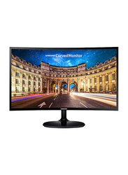 Samsung 24 Inch FHD Curved LED Monitor, LC24F390FHMXUE, High Glossy Black