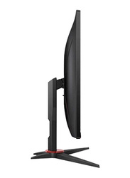 AOC 27 Inch 27G2 IPS LED Gaming Monitor, 1ms, 144Hz, 1A2H1DP, Black/Red