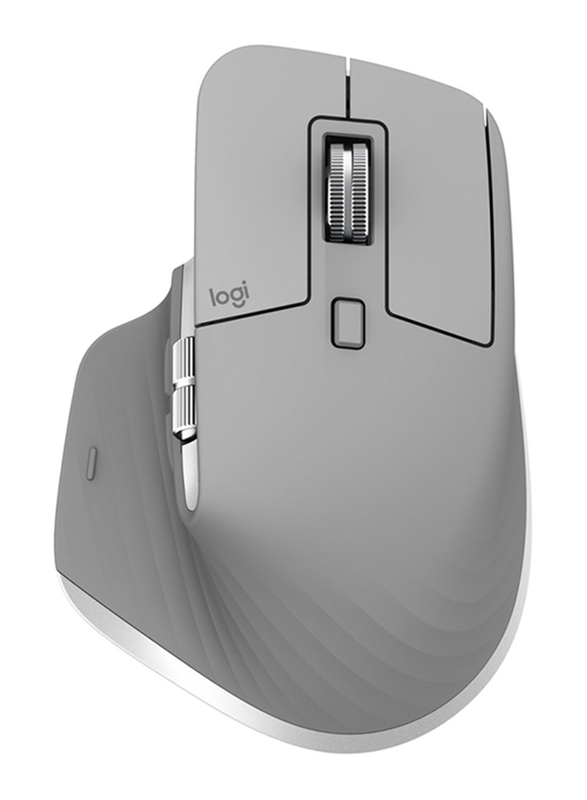 

Logitech MX Master 3 Advanced Wireless Optical Mouse, Mid Grey