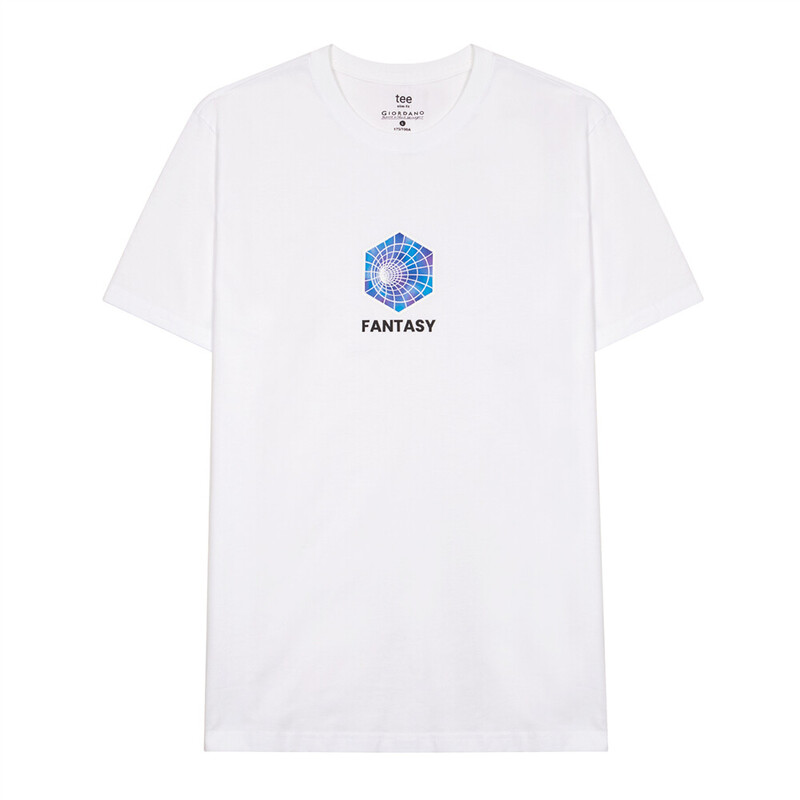 

Giordano Men's Letter Print Tee