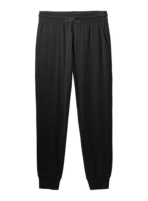 

Giordano Mid Rise Slim Tapered Jogger Pants for Men, Small, Signature Black