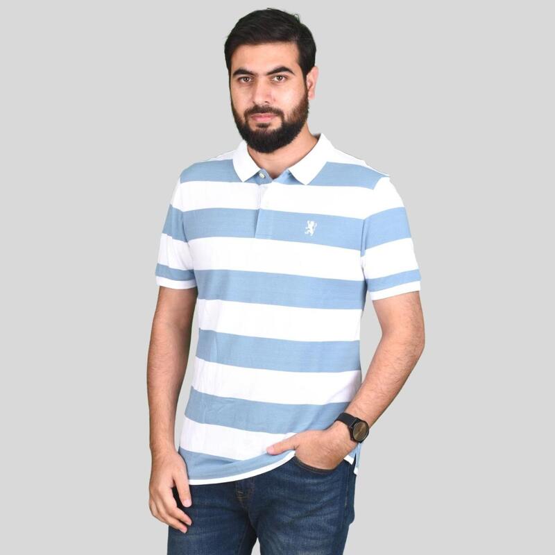 

Giordano Men's Stripe Polo