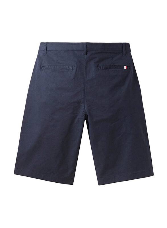 Giordano Stretchy Mid-Low Rise Casual Shorts for Men, 32 US, Blue