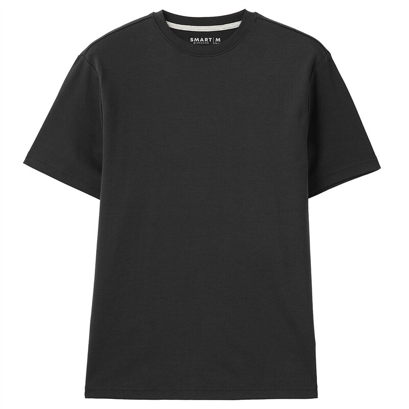 

Giordano Smart Premium Crew Neck T-shirt for Men, Extra Large, Black