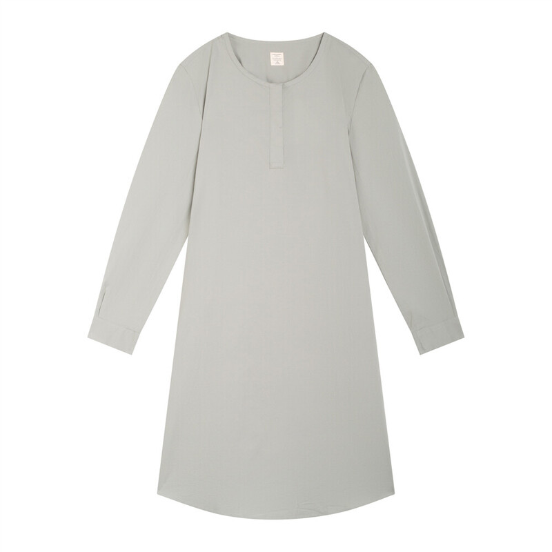 

Giordano Women's Cotton Poplin Stretch Long Sleeve Dress