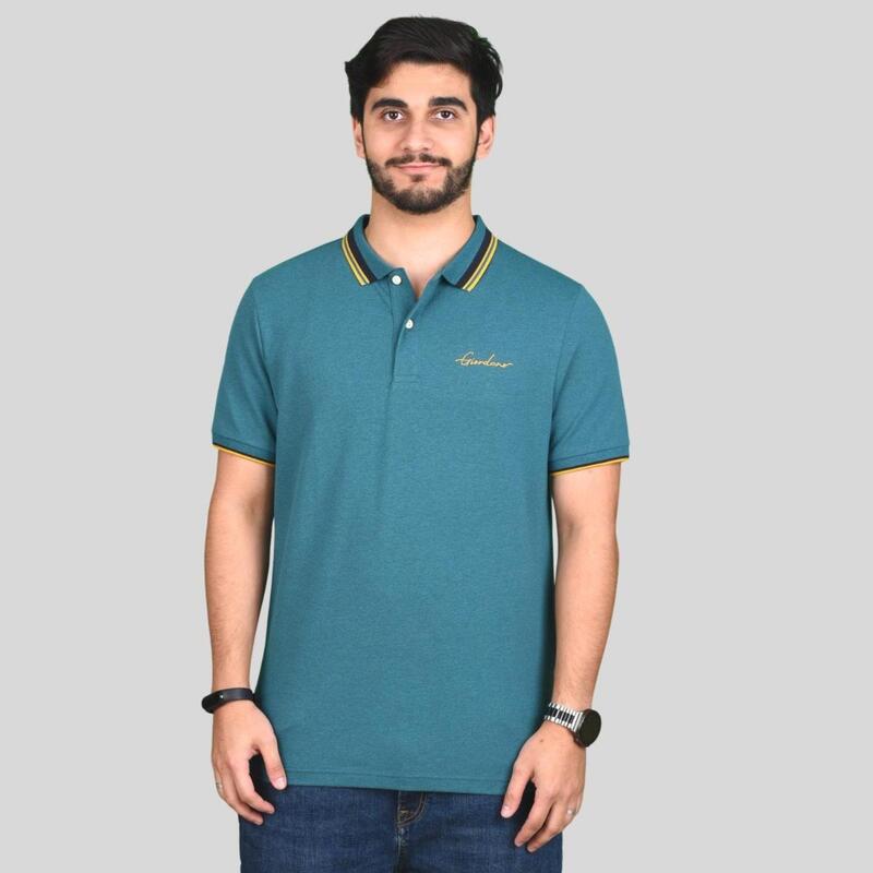 

Giordano Men's Short Sleeve Cotton Lycra Polo