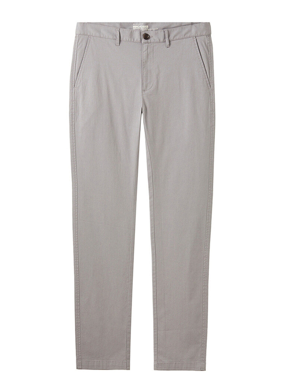 Giordano Mid-Low Rise Slim Pants for Men, 33 US, Brown