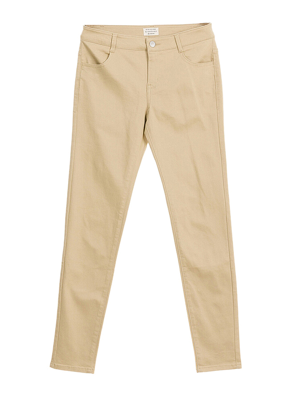 

Giordano Stretch Pants for WoMen, 34 US, Brown