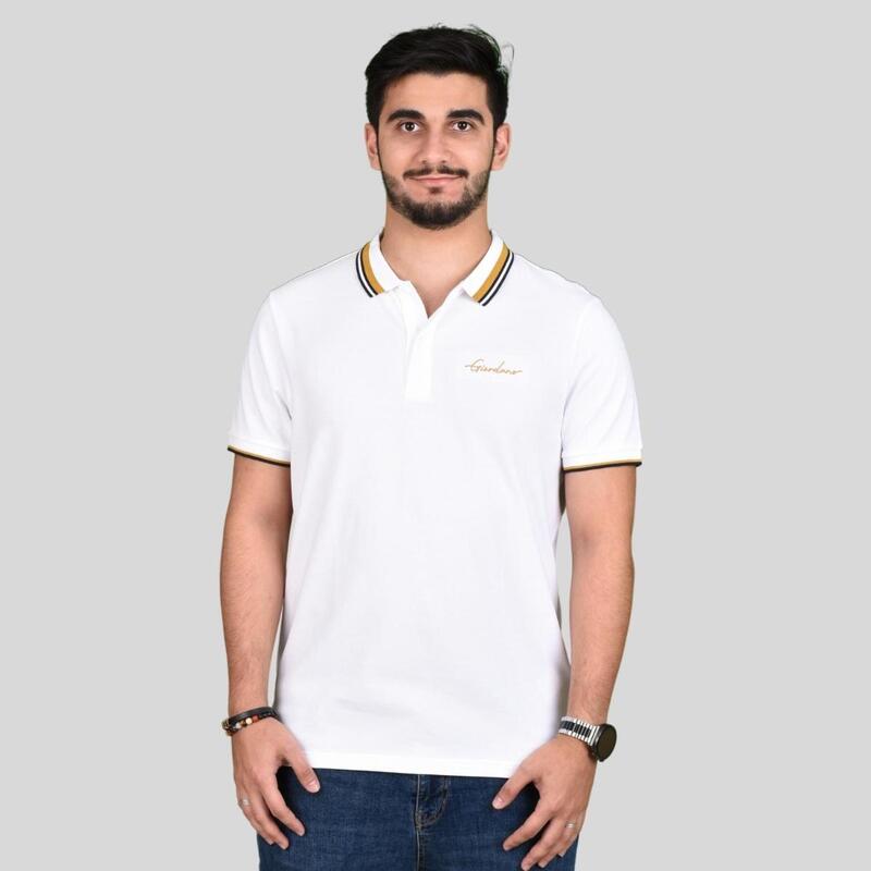 

Giordano Men's Short Sleeve Cotton Lycra Polo