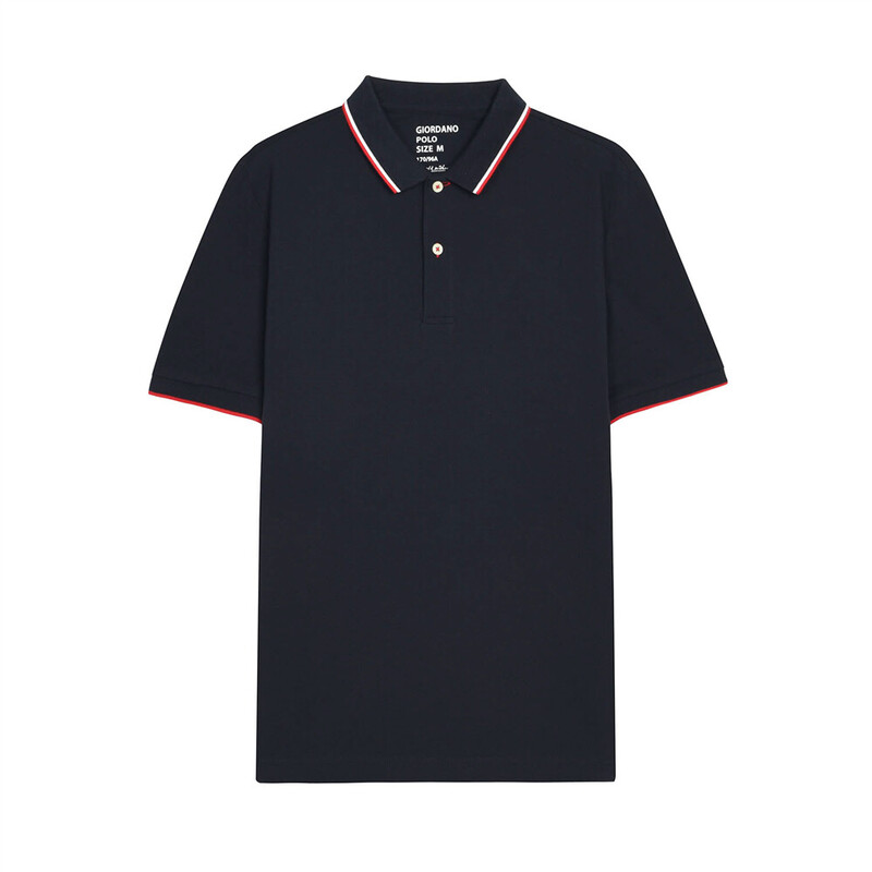

Giordano Men's Cotton Solid Polo