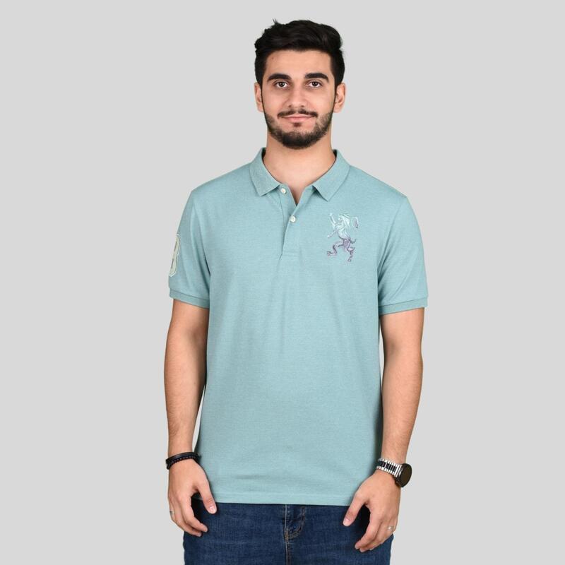 

Giordano Men's 3D Lion Polo