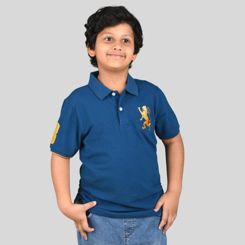 

Giordano Junior 3D Lion Polo