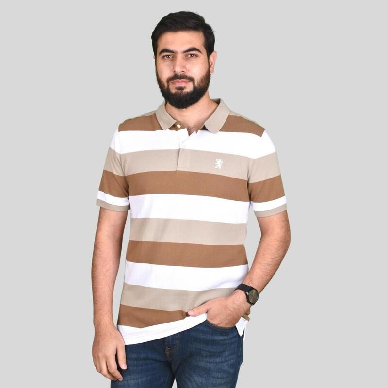 

Giordano Men's Stripe Polo