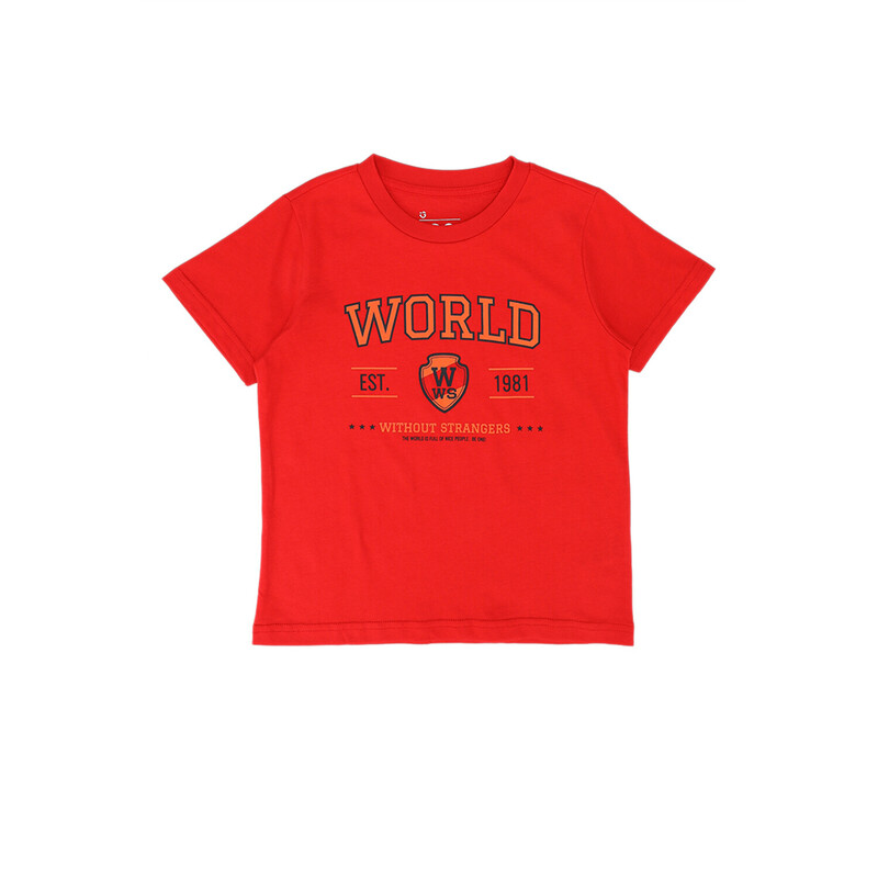 

Giordano Junior Crewneck Print Tee