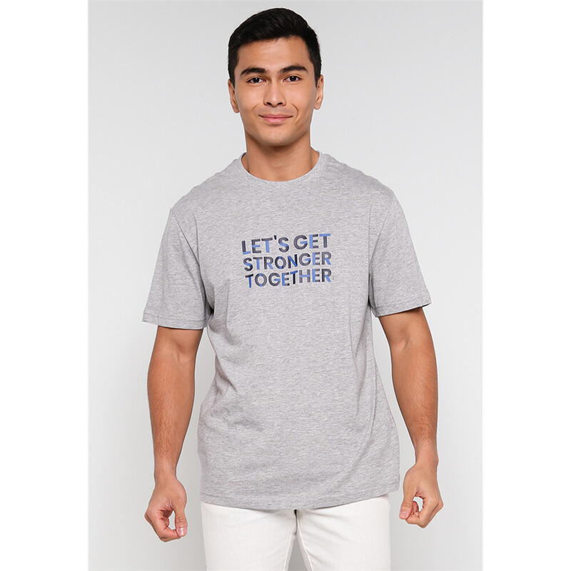 

Giordano Men's Message Print Tee