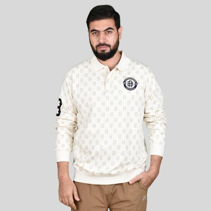 

Giordano Men's Advance Bravely Long Sleeve Polo
