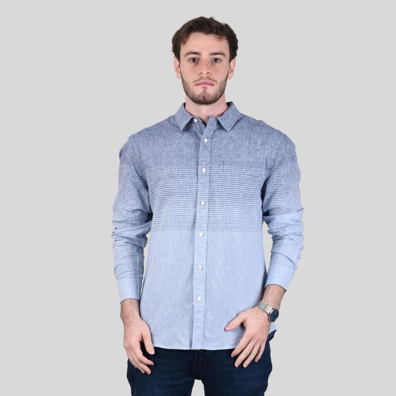 

Giordano Men's Cotton Linen Shirt