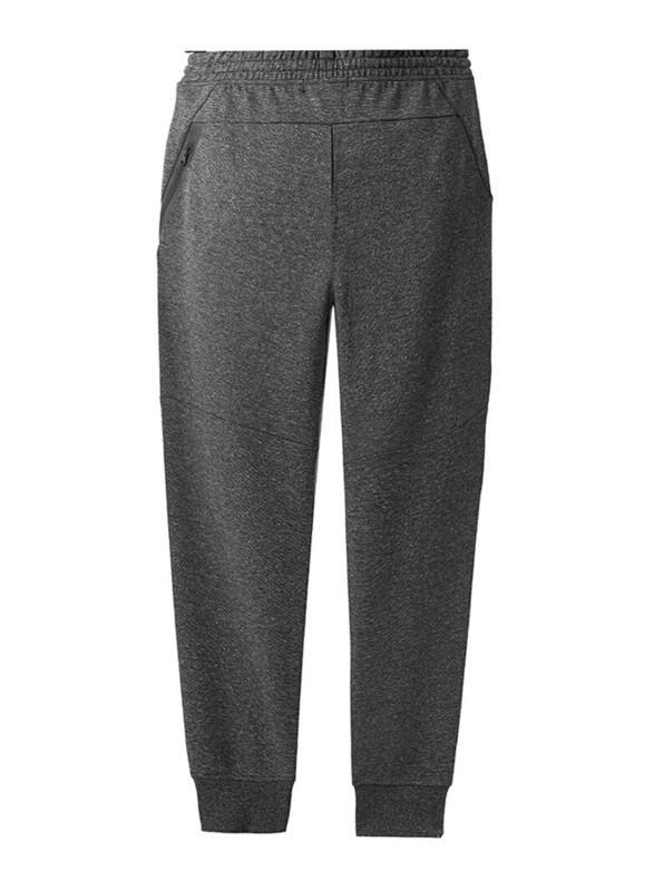 Giordano Double Knit Joggers for Men, Large, Grey