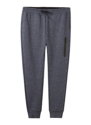 Giordano G-Motion Double Knit Joggers for Men, Small, Black