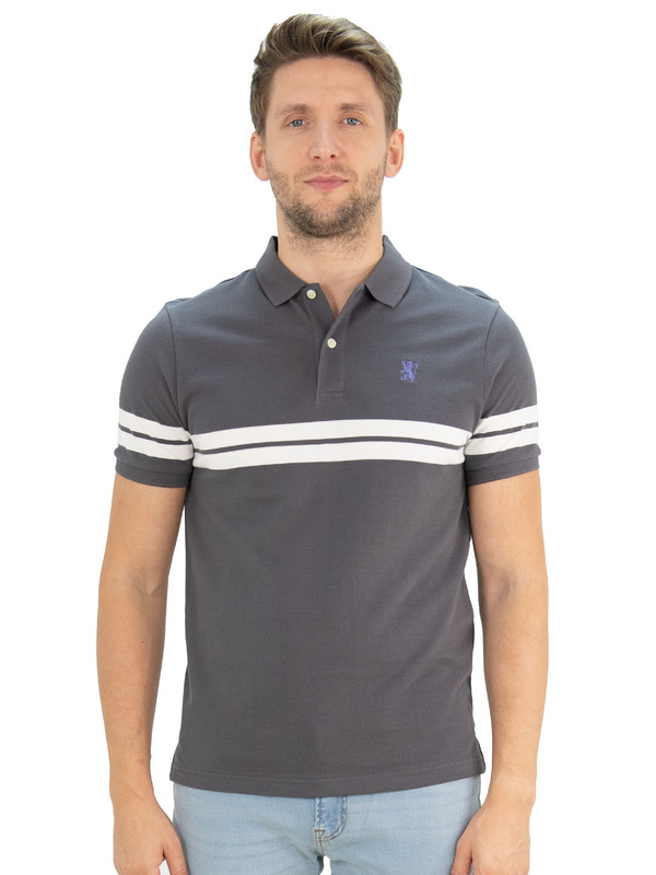 

Giordano Men's Stripe Polo