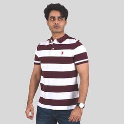 Men's Stripe Polo