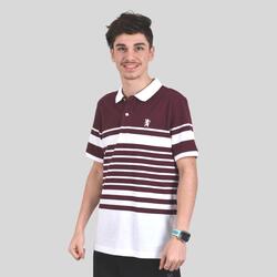 Men's Stripe Polo