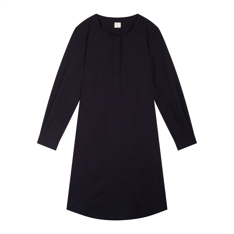 

Giordano Women's Cotton Poplin Stretch Long Sleeve Dress