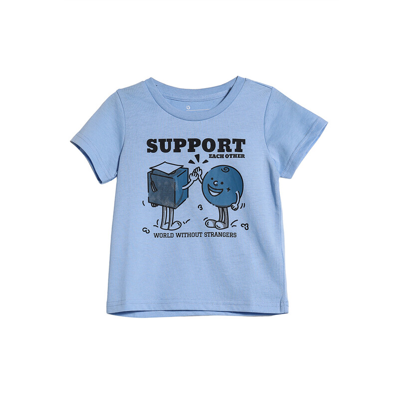 

Giordano Junior Crewneck Print Tee