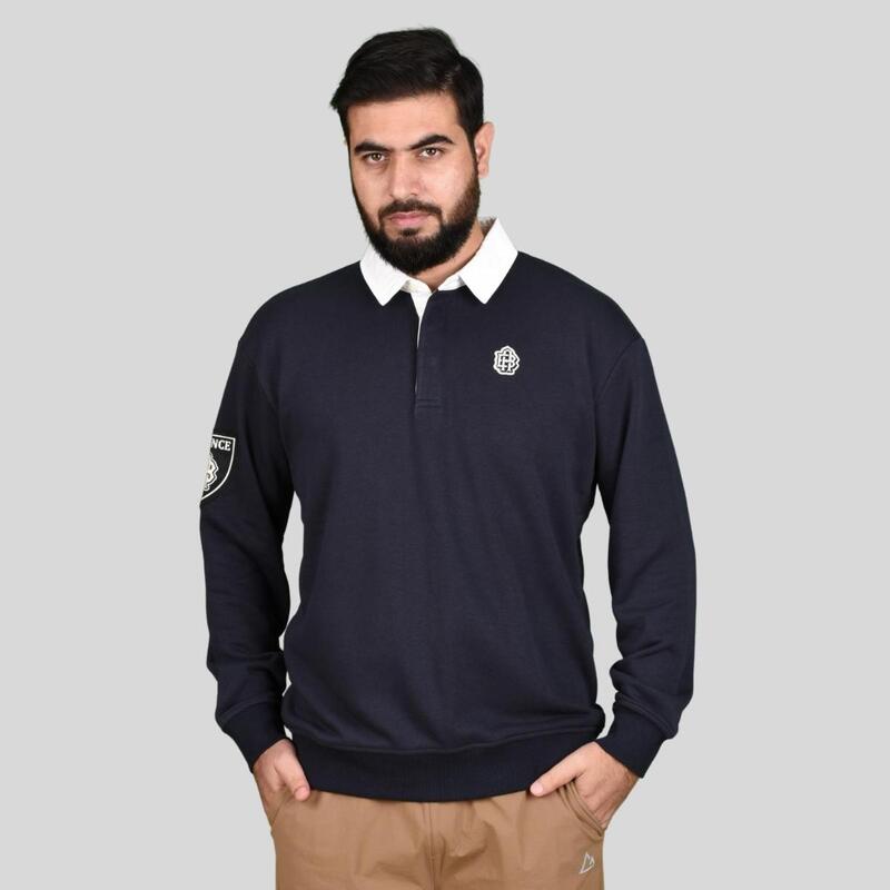 

Giordano Men's Advance Bravely Long Sleeve Polo