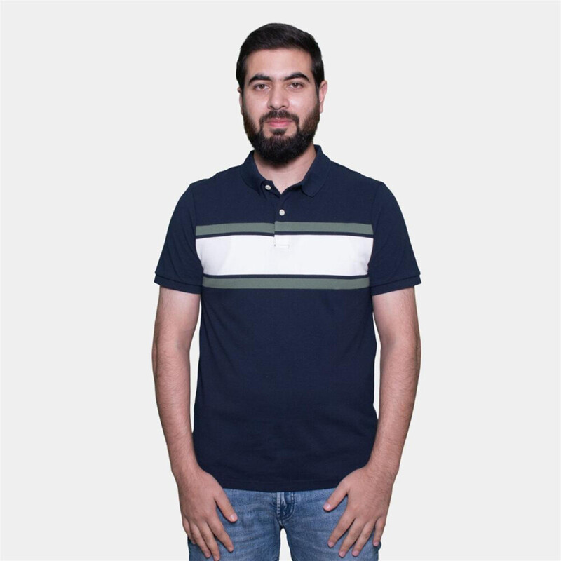

Giordano Men's Stripe Polo