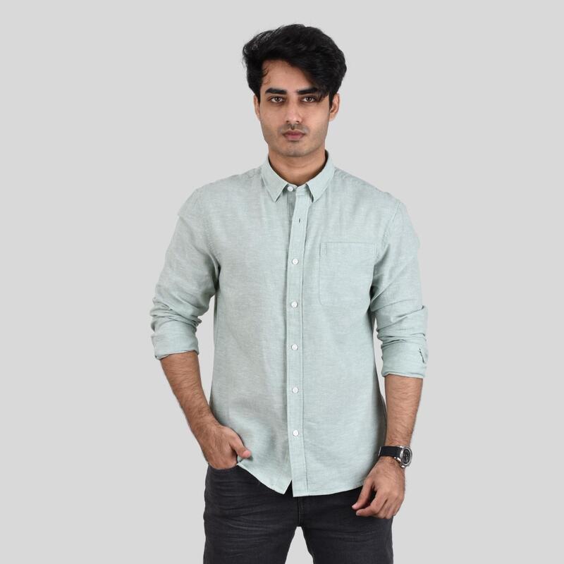 

Giordano Men's Linen Cotton Shirt