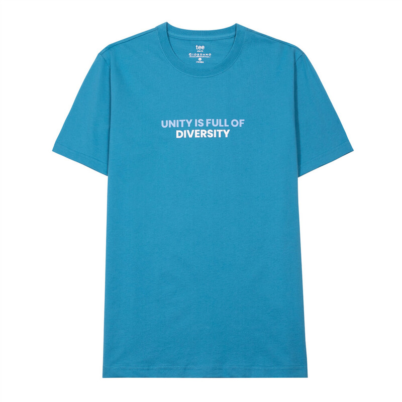 

Giordano Men's Message Print Tee
