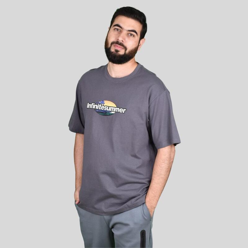 

Giordano Men's Infinite Summer Cotton Short-Sleeve Tee
